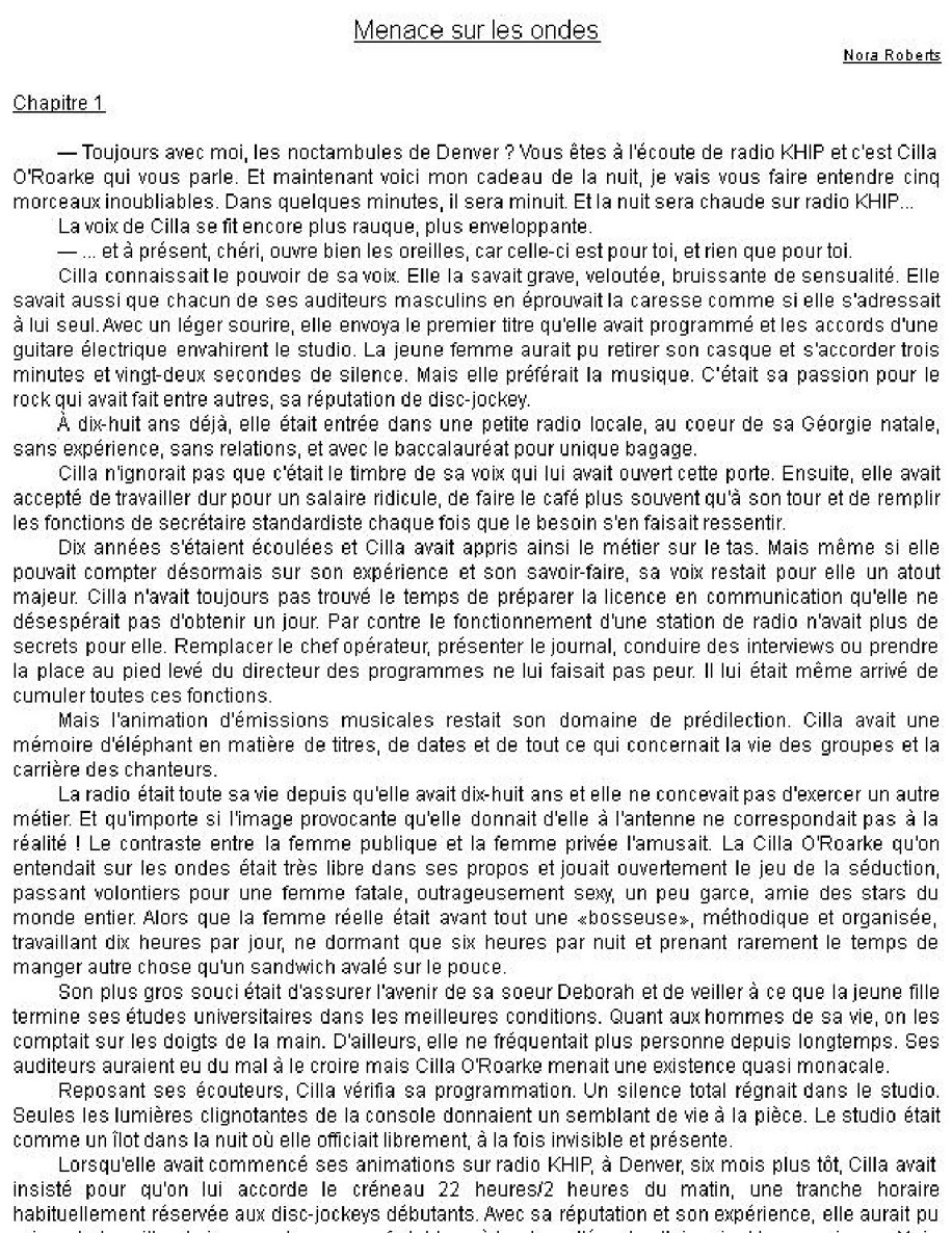 Menace sur les ondes