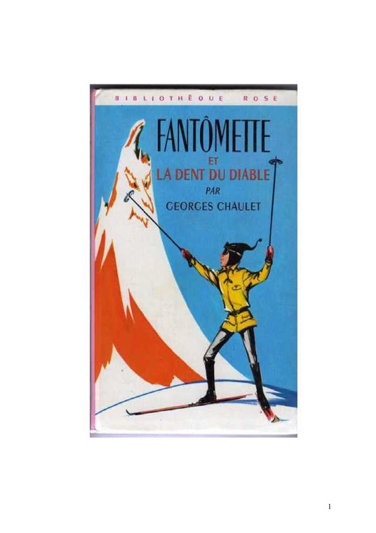 fantomette et la dent du diable