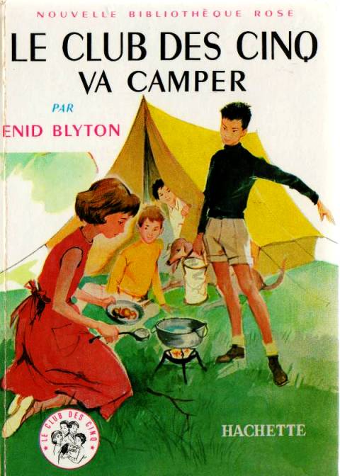 Le club des Cinq va camper